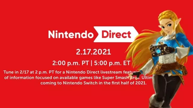 Nintendo Direct February 17th