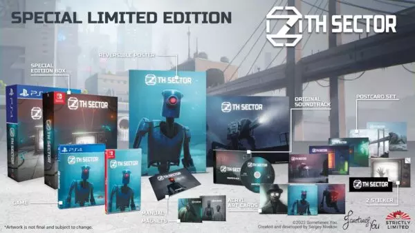 Award Winning 7th Sector Getting Limited Editions for PS4 and Nintendo Switch