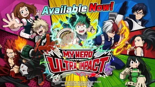 Witness the MIGHT of MY HERO ULTRA IMPACT landing on App Stores