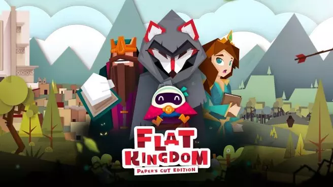 Flat Kingdom Paper’s Cut Edition Arrives April 1st on Consoles