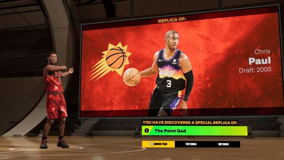 Chris Paul Build easter egg Nba 2k23