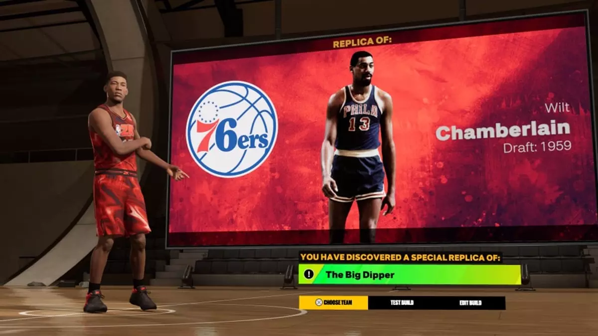 Wilt Chamberlain build NBA 2K23
