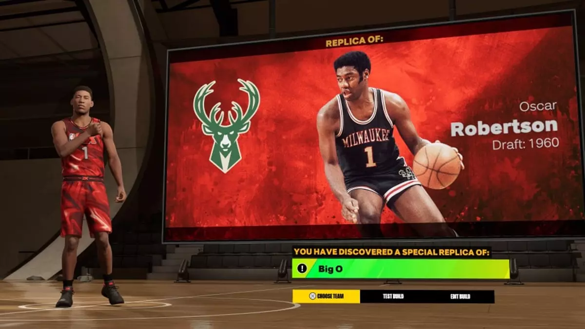 Oscar Robertson build easter egg