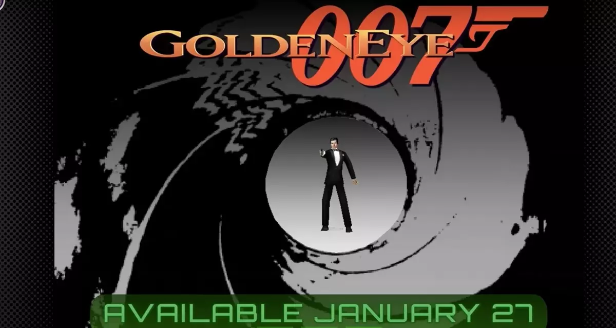 Best-Selling video games - Goldeneye Nintendo Switch online advert