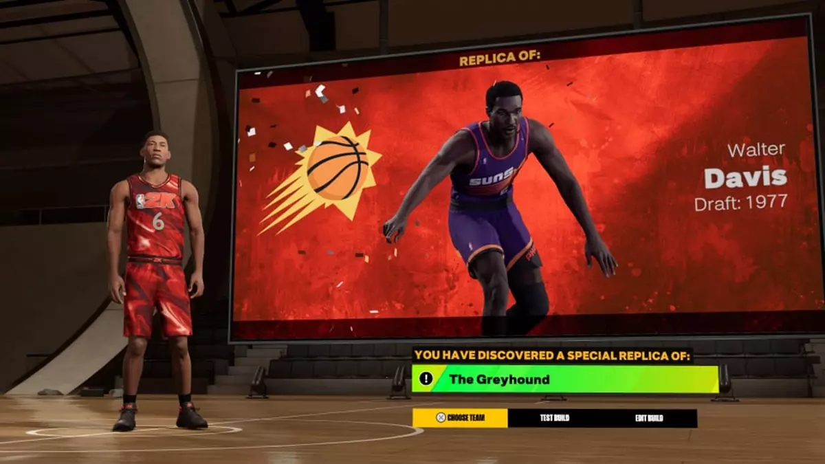 NBA 2K23 Replica Builds: Walter Davis Build