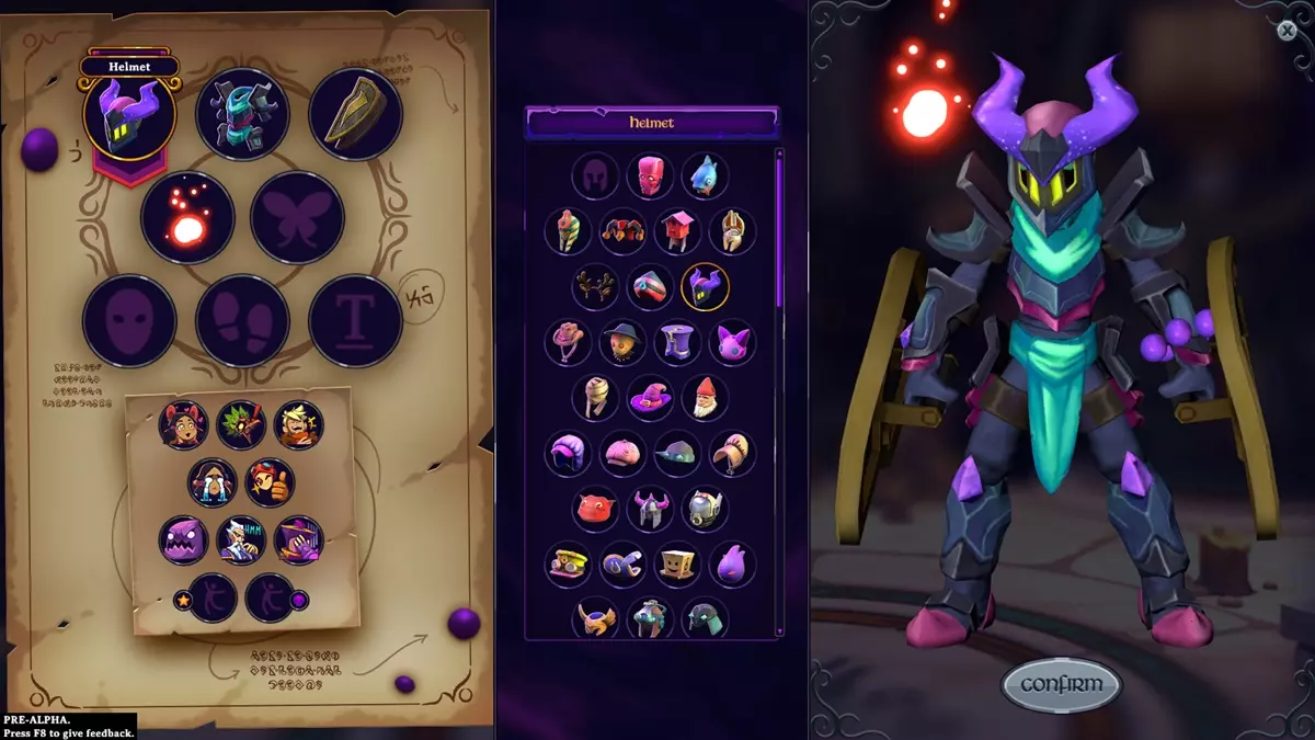 Inkbound Clases Guide - image of character creation menu