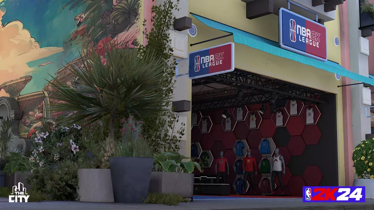 NBA 2K24 best Power Forward build - image from The City