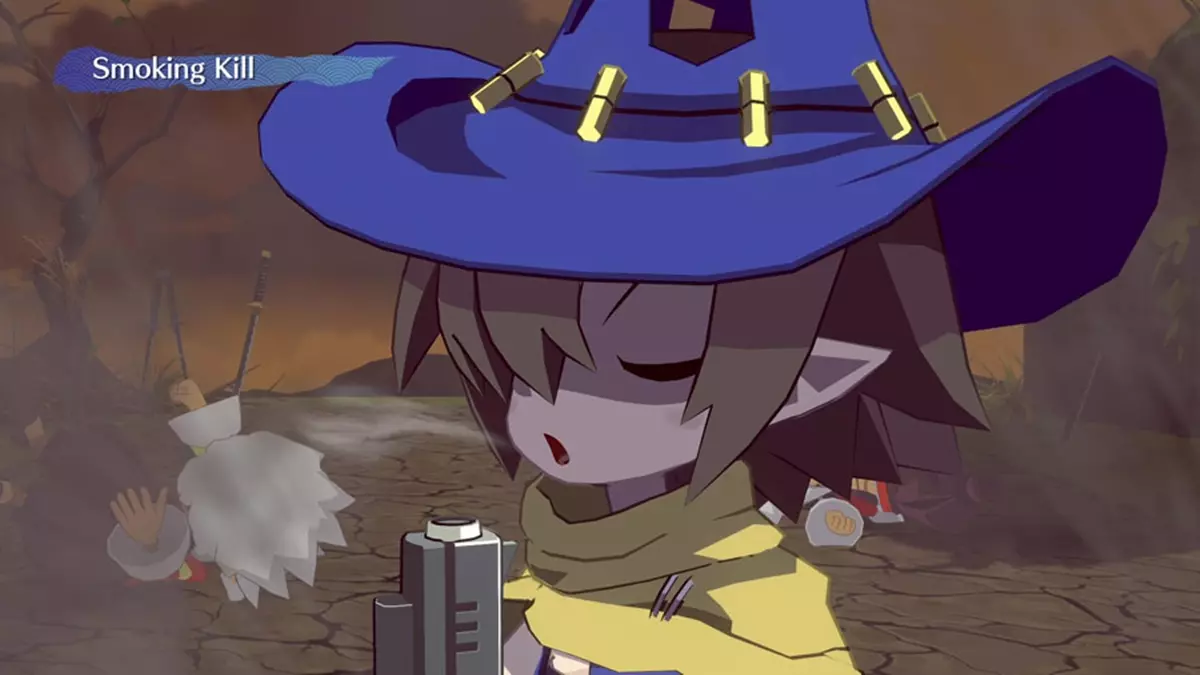 Disgaea 7 best evilities - image of smoking kill attack