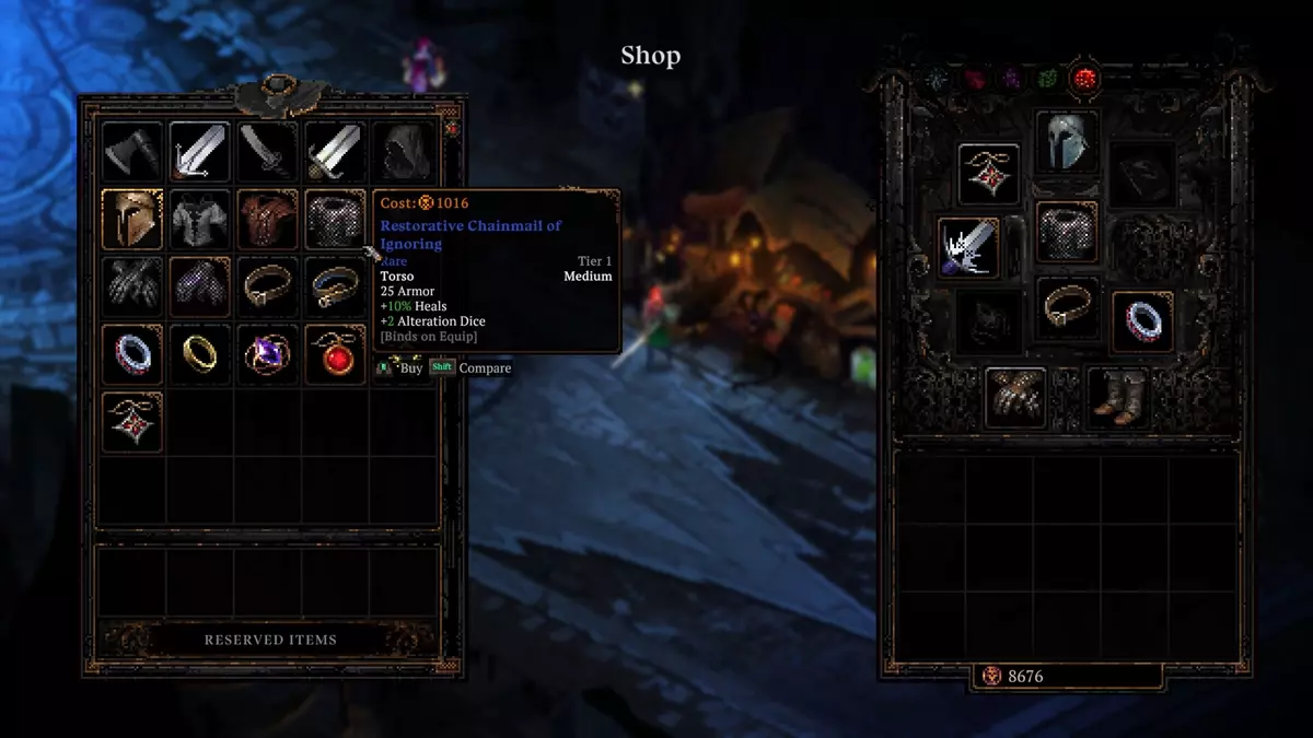 Death Must Die characters - image from gameplay