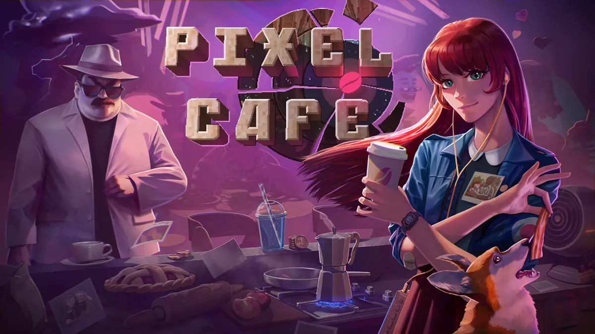 Pixel Cafe key art