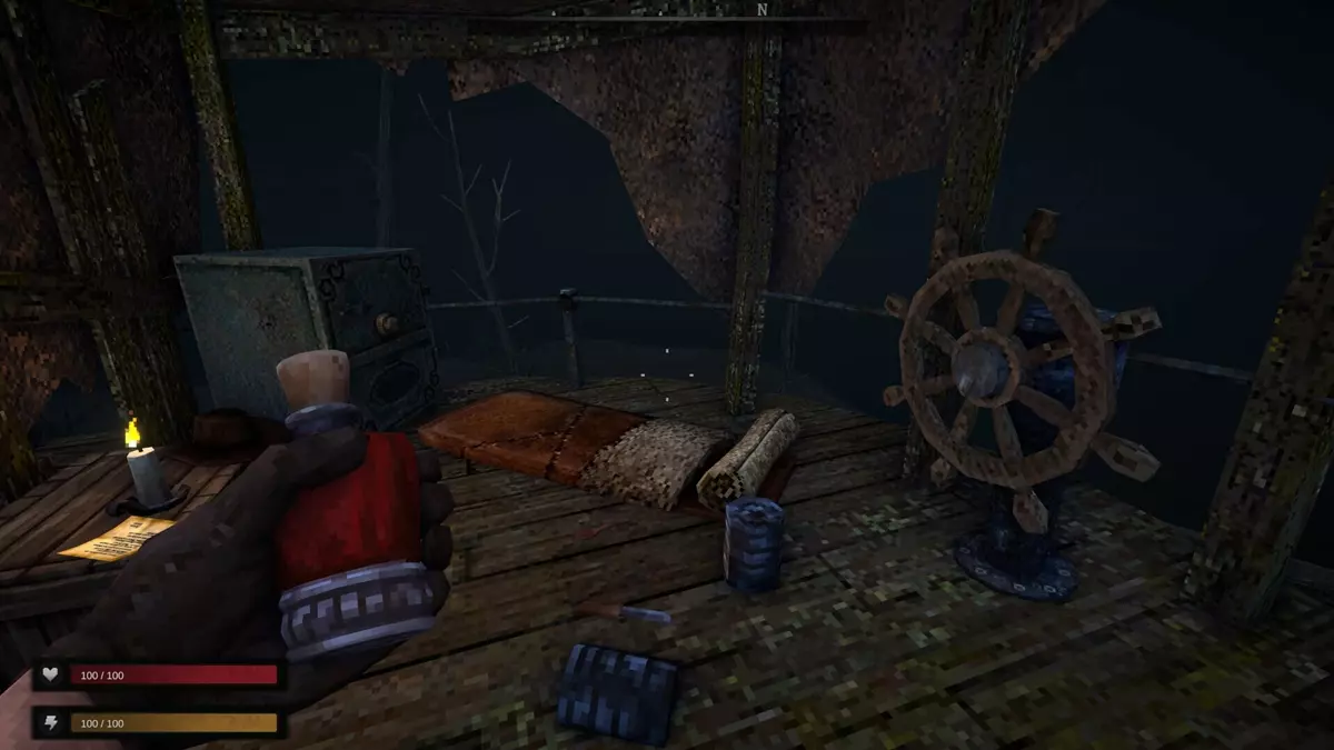 Blood West Safe Keys location - image from gameplay