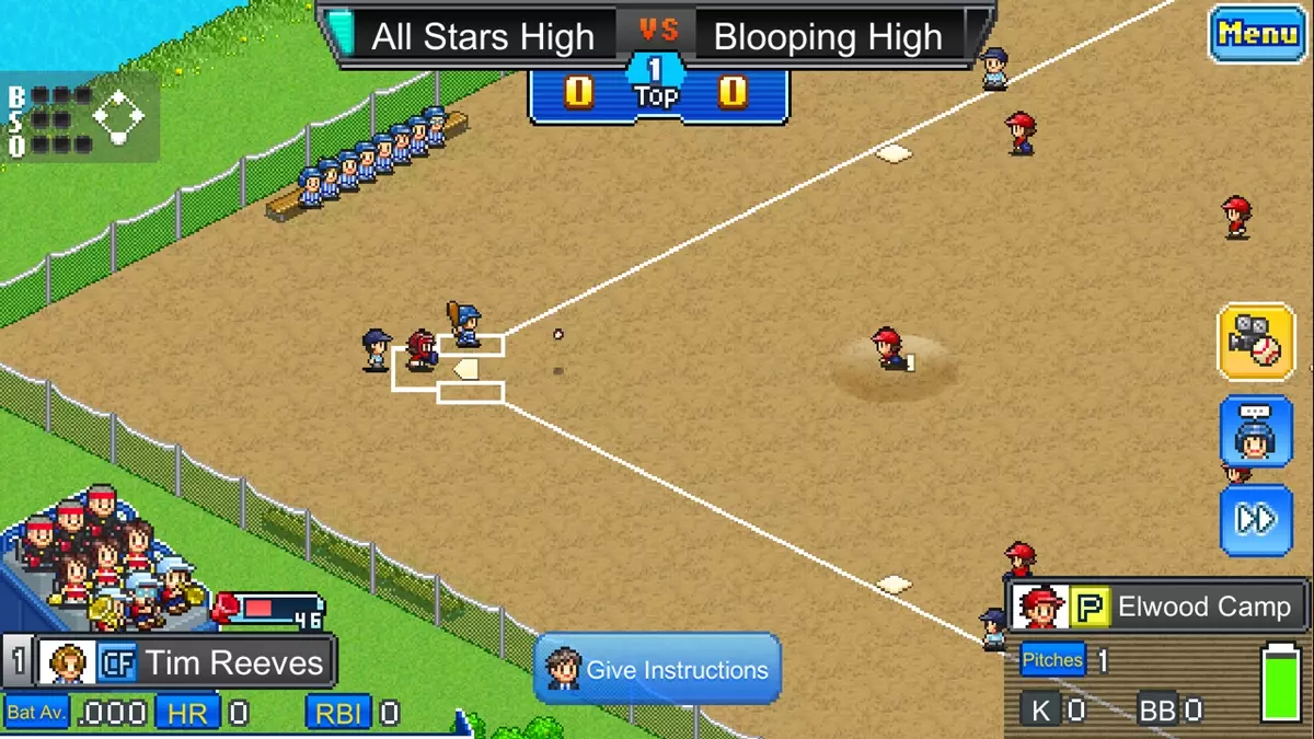 Home Run High tips - image from gameplay