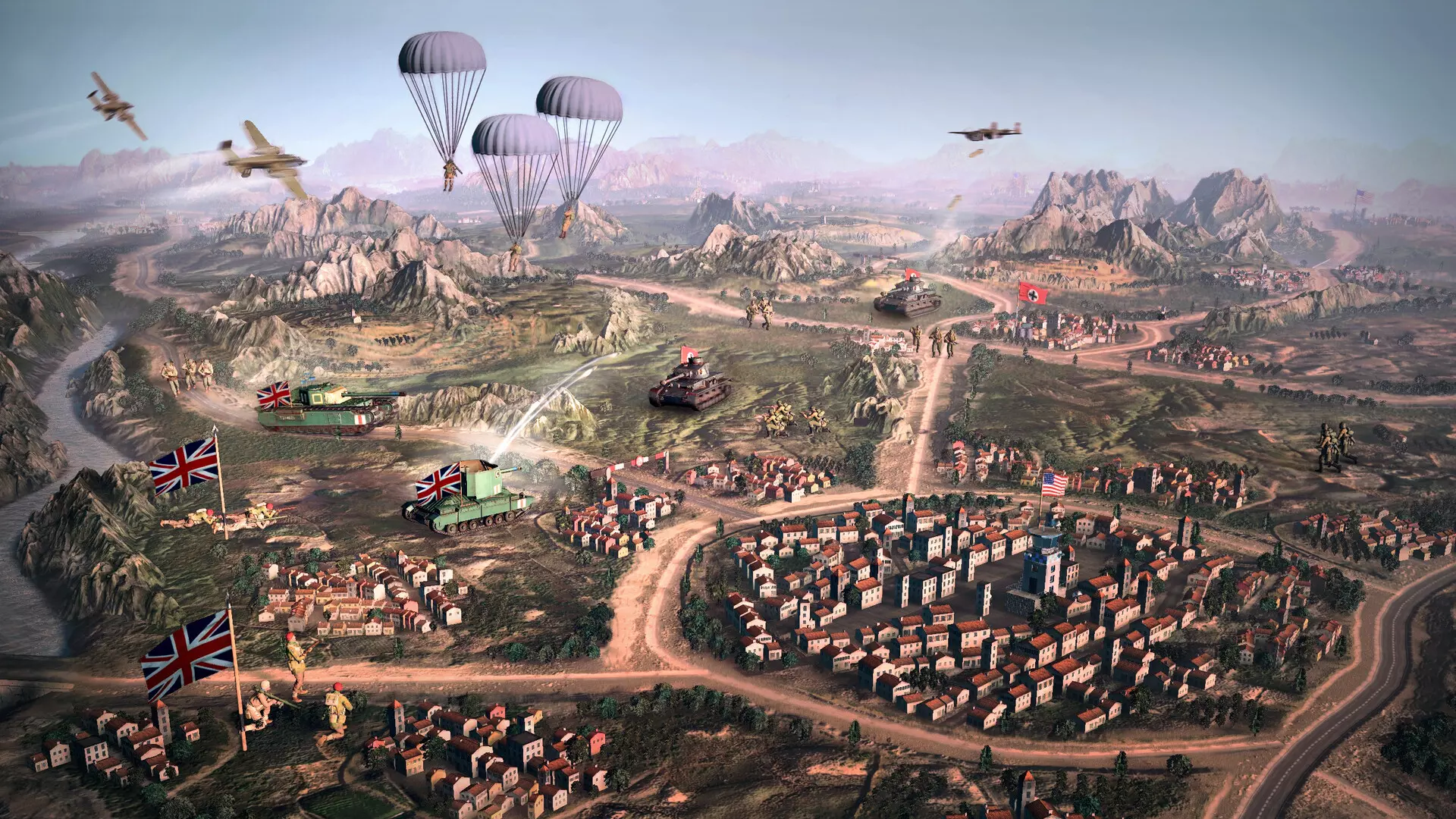 Company of Heroes 3 Coral Viper update - image from gameplay