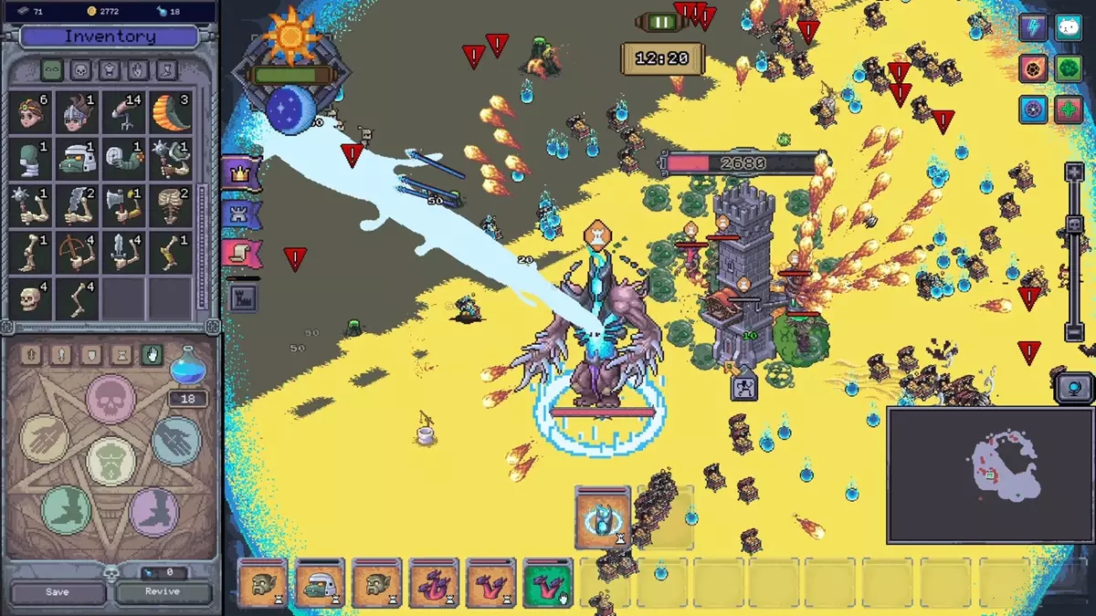 Necrosmith 2 Cyclops Recipes Guide - image from gameplay