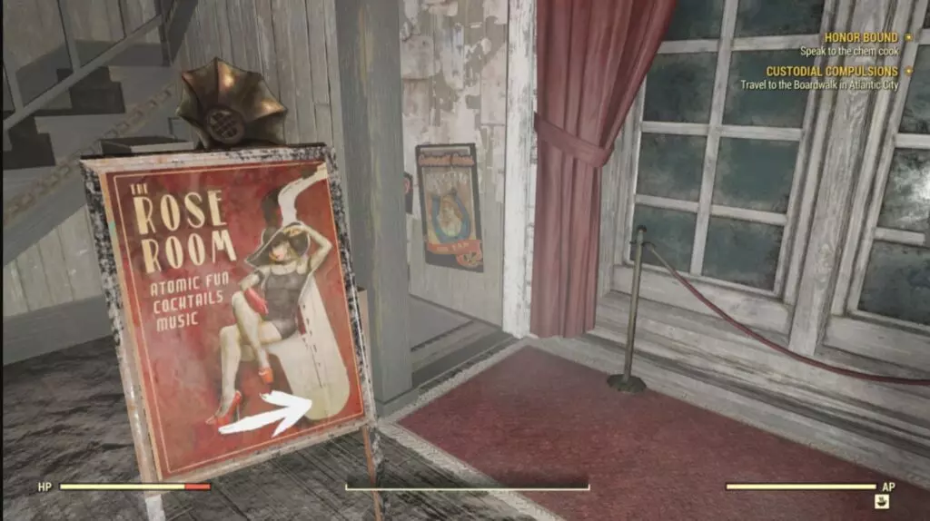 IMage from gameplay of Fallout 76