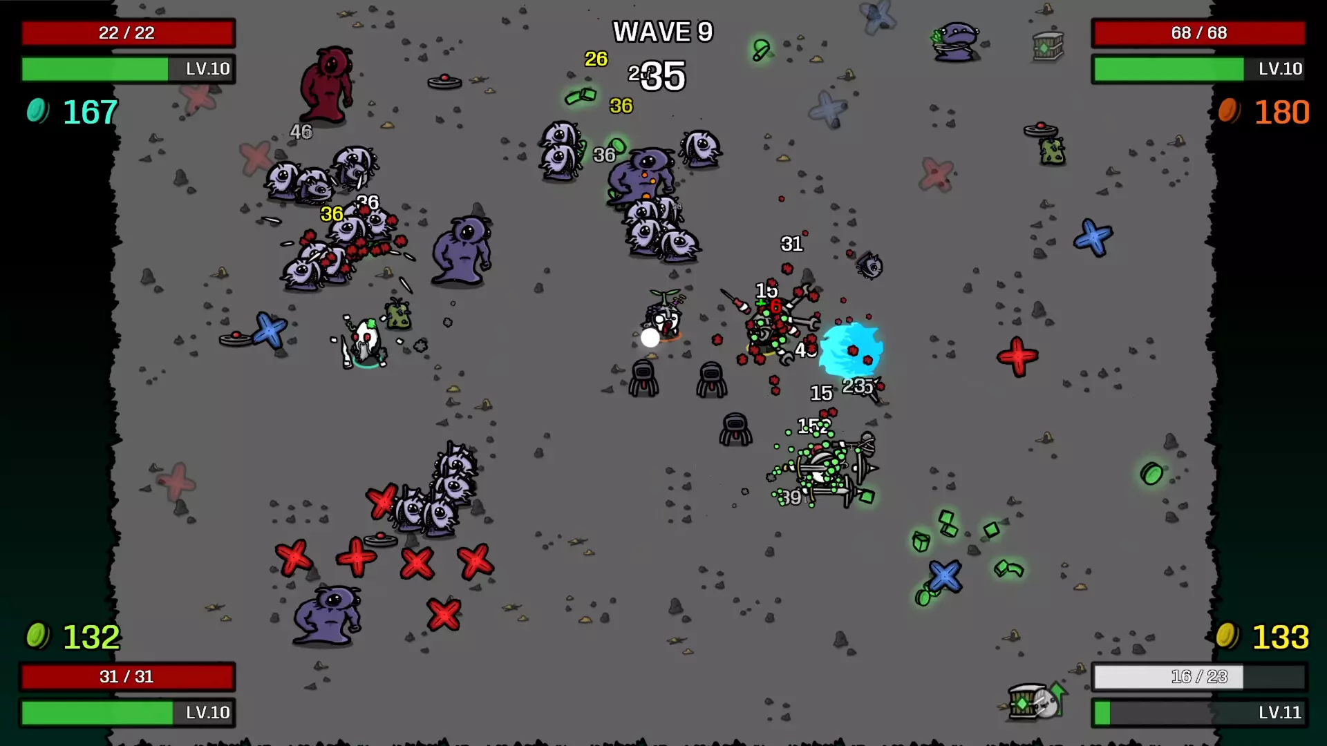 Brotato Streamer Build - image from gameplay