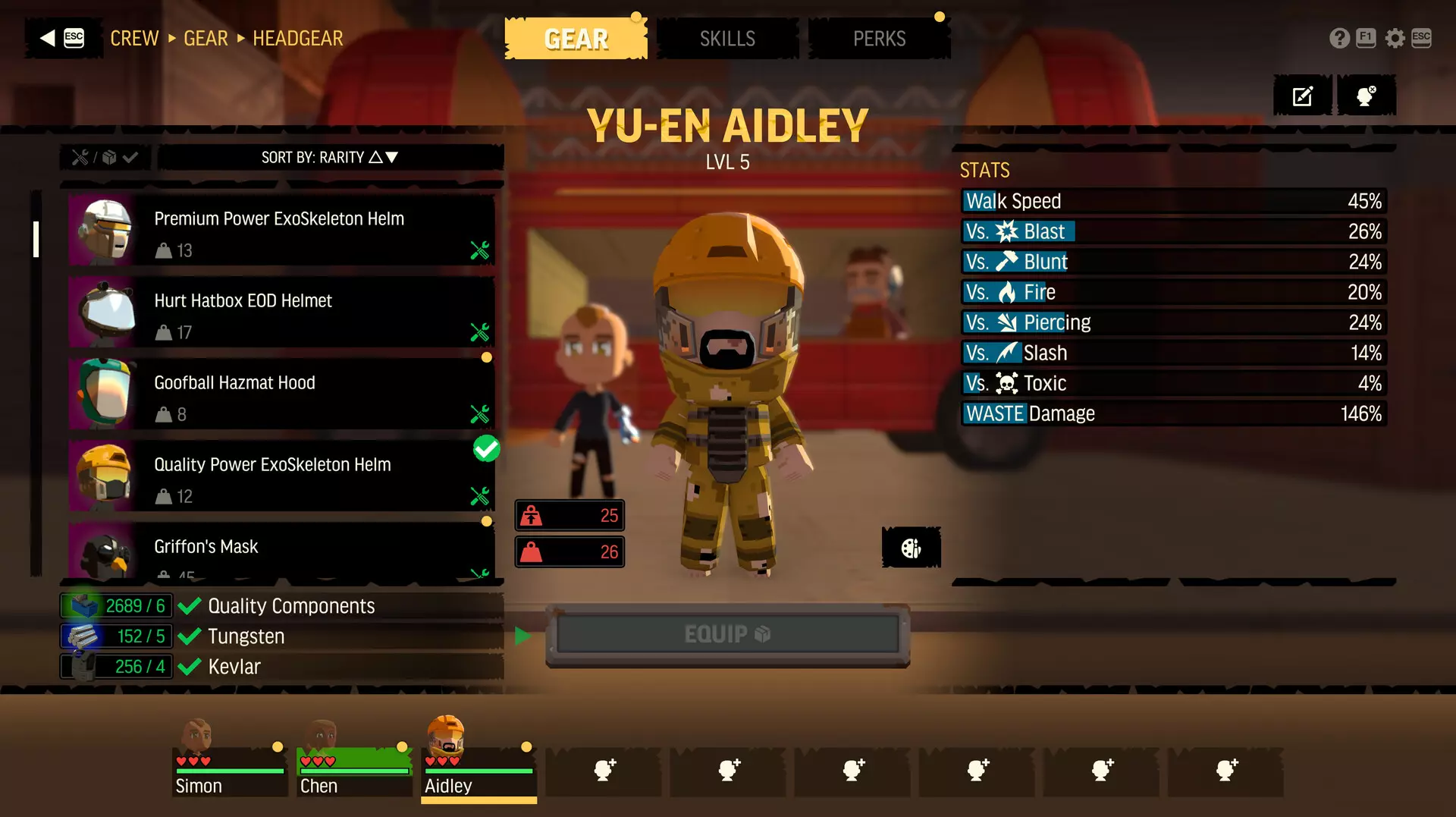 Badlands Crew perks guide - image from gameplay