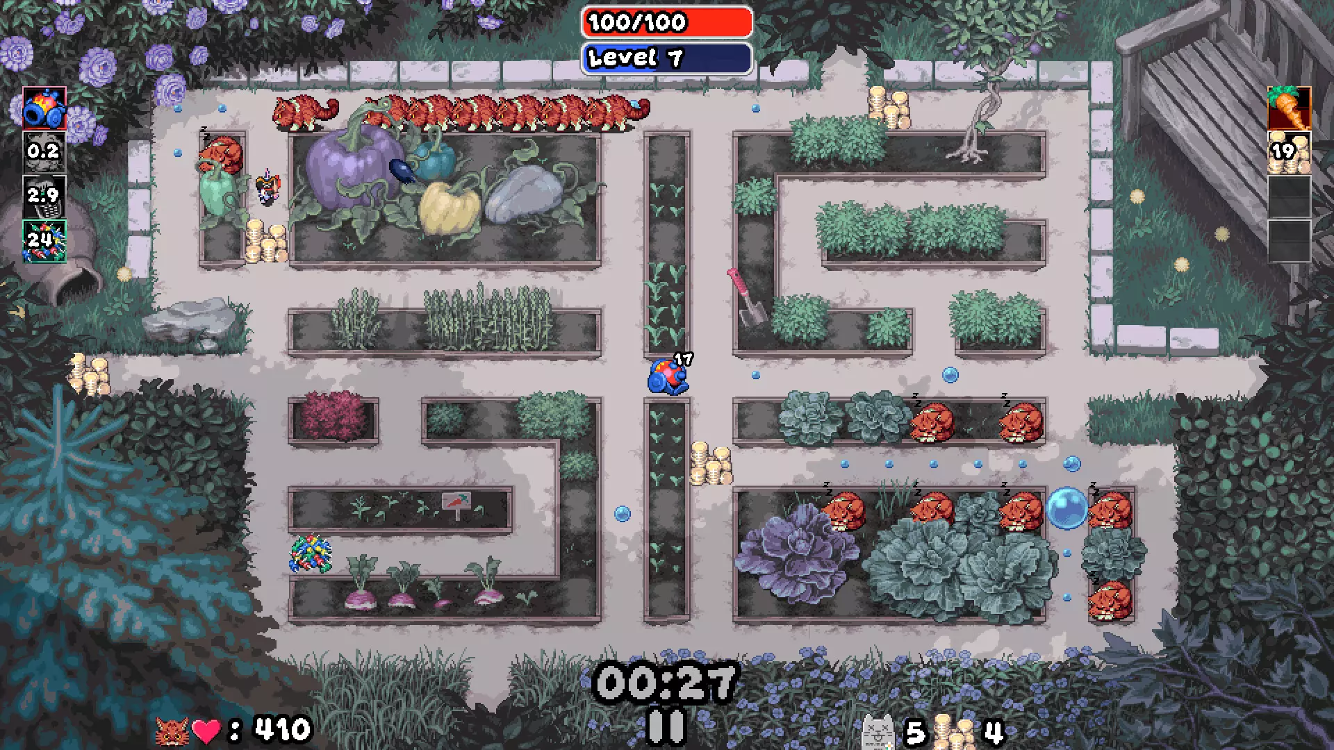 Maze Mice weapons guide - image from gameplay