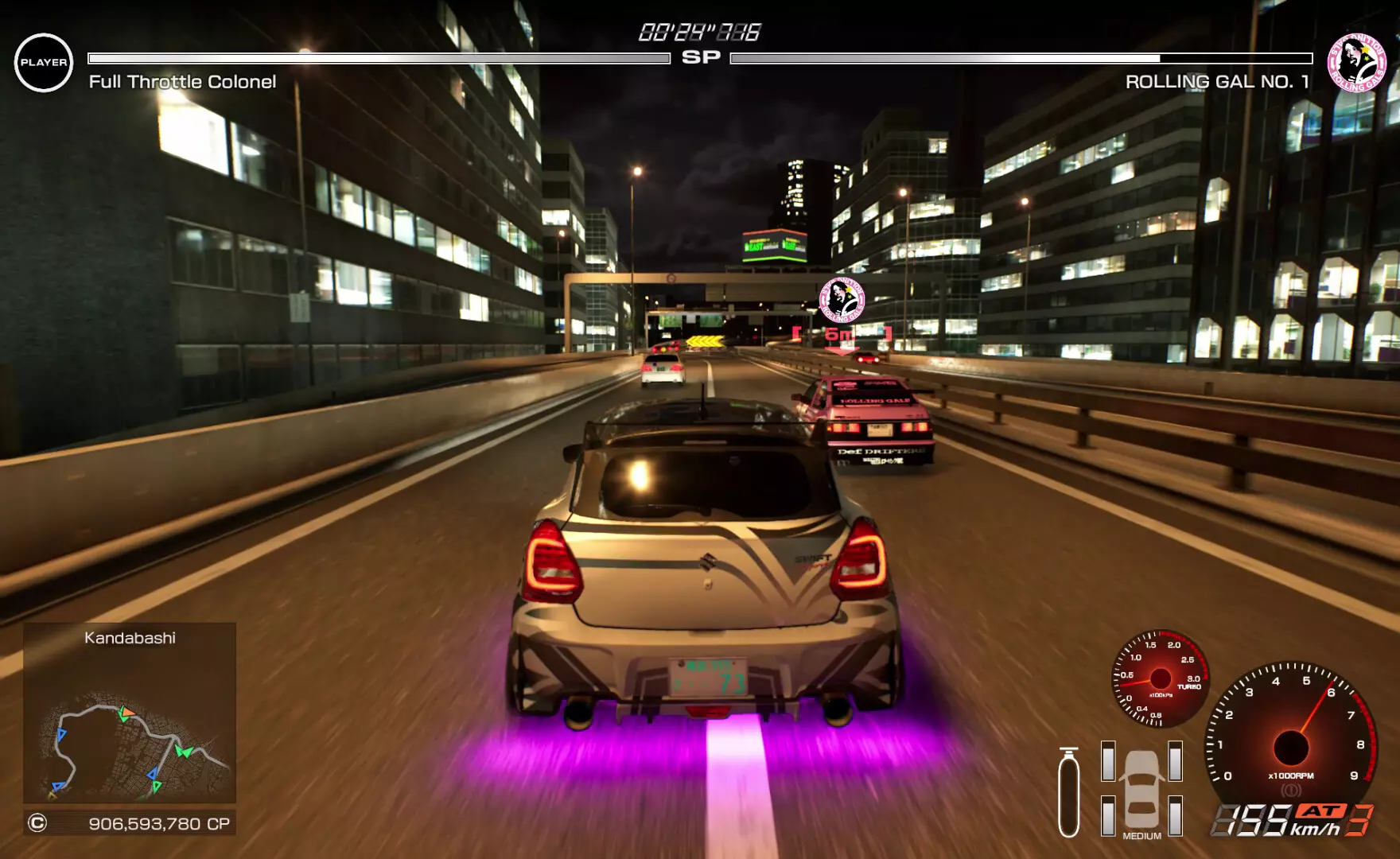 Tokyo Xtreme Racer Tuning Guide - image from gameplay