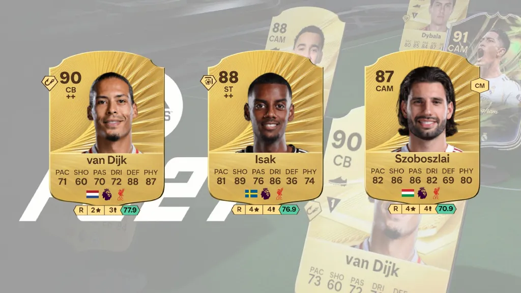FC 27 Liverpool Player Ratings Prediction: Virgil van Dijk Leads The Reds