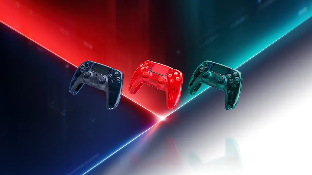 Sony Announces Transparent DualSense Controllers and New PS5 Console Covers